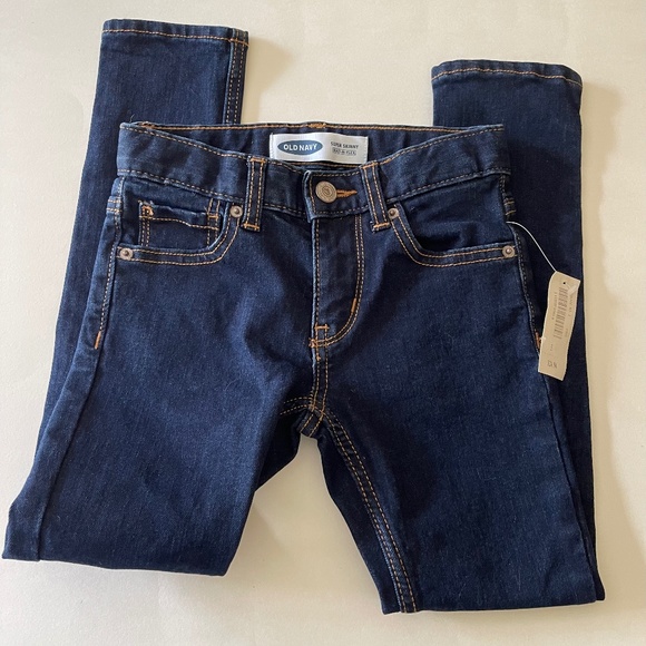 Old Navy  girls super skinny Jeans  size 6 slim  New - Picture 1 of 11